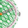 Dúo en verde y rosa