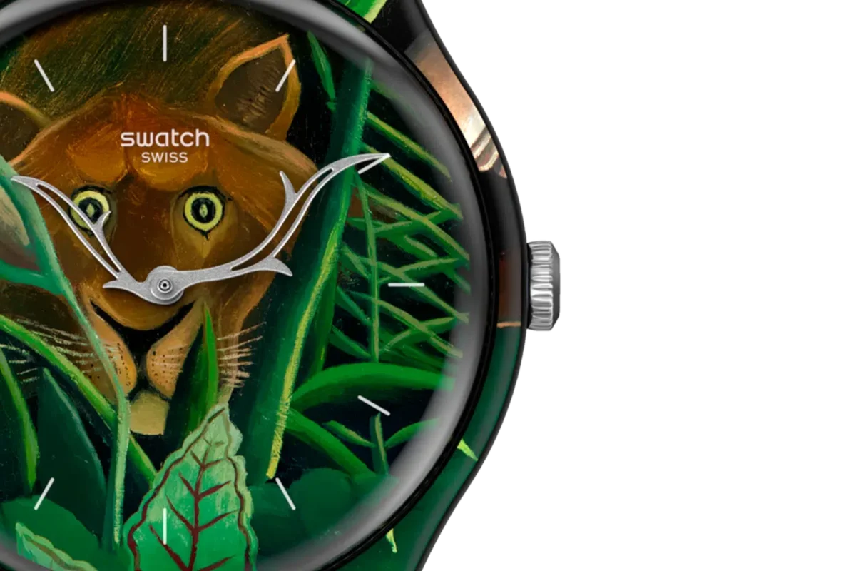 El sueño de Henri Rousseau, el reloj