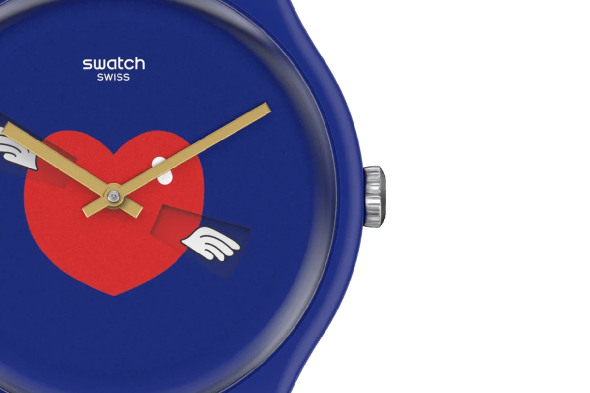 Heart in Blue de Swatch