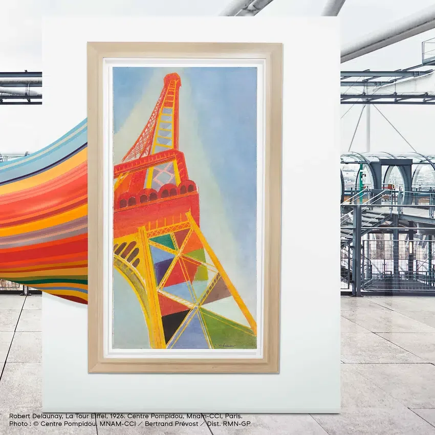 La Torre Eiffel, de Robert Delaunay