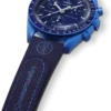 MoonSwatch de caucho azul marino/azul