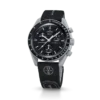 MoonSwatch de caucho negro/gris