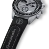MoonSwatch de caucho negro/gris