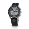 MoonSwatch de caucho negro/gris
