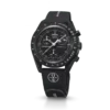 MoonSwatch de caucho negro/negro