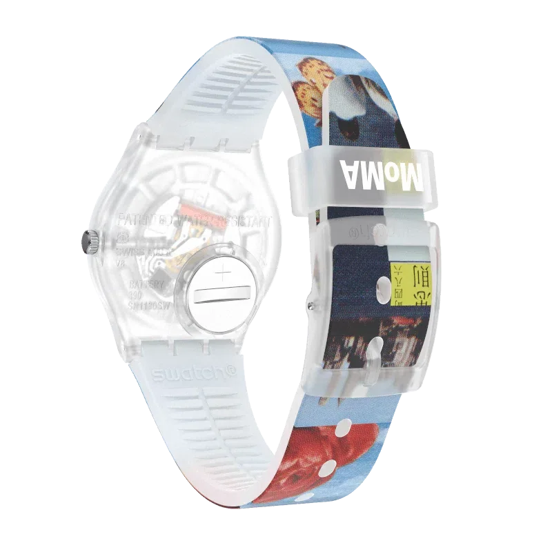 New York de Tadanori Yokoo, el reloj