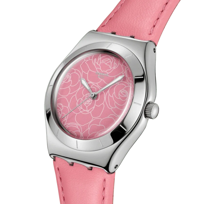 Promesa de pétalos rosas