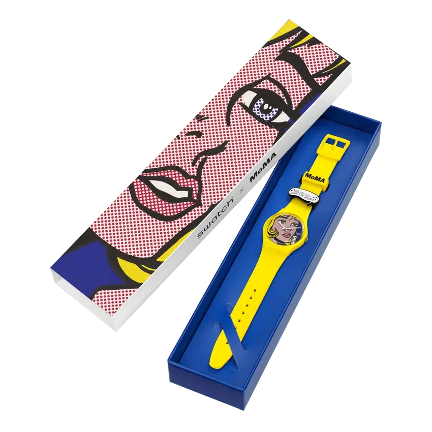 Reverie de Roy Lichtenstein, el reloj