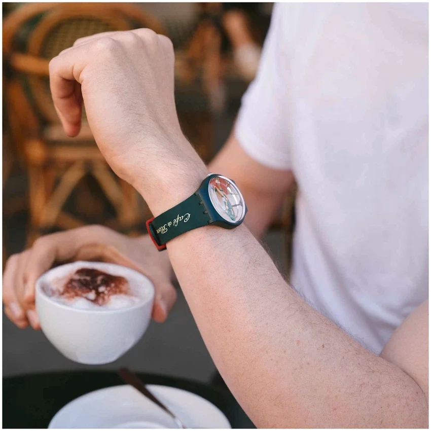 Swatch X Café De Flore para Not in Paris