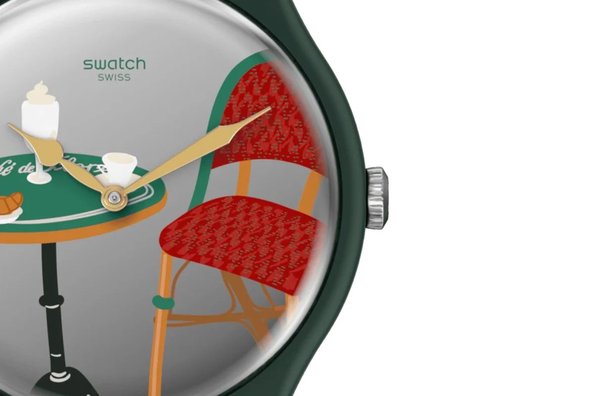 Swatch X Café De Flore para Not in Paris