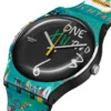 Tríptico Swatch X Jean-Michel Basquiat